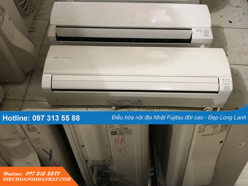 Điều hòa nội địa Nhật Fujitsu đẹp, Đời cao mới về