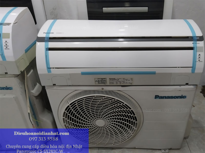 Điều hòa nội địa Nhật Panasonic CS-SX281C-W Bền Đẹp